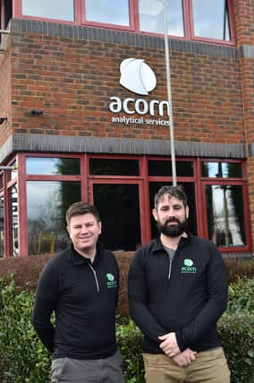 Two of the new recruits, Tom Goudie and Benjamin King.