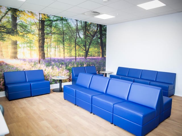 The new £15.75 million Urgent Treatment Centre has been completed at Northampton General Hospital