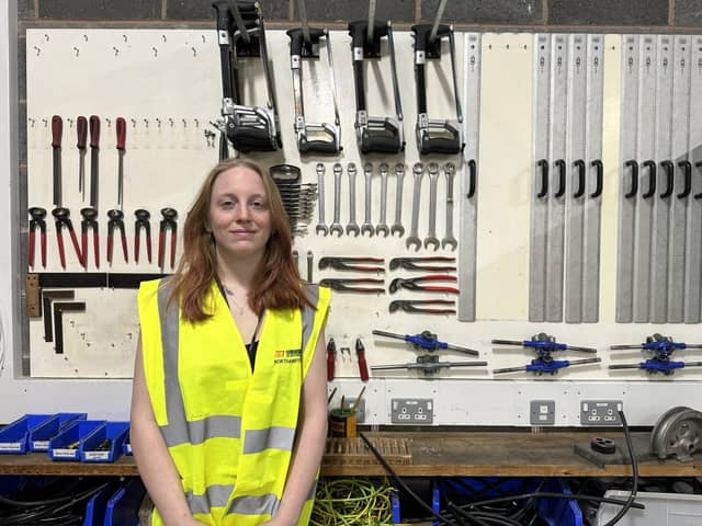 Charlie Kirby will go head-to-head with other female electricians
