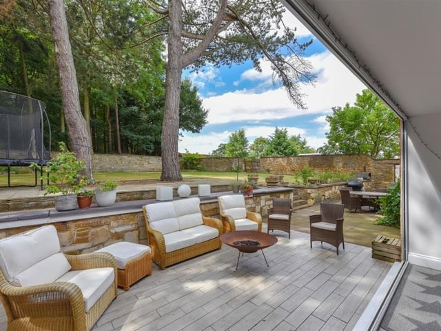 A traditional five bedroom home that backs onto Althorp Estate woodland.