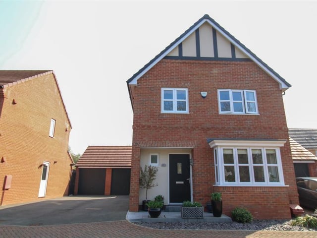 Four bedroom home on the market with Chelton Brown / Rightmove, with a guide price of £450,000