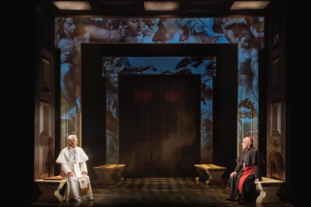 One of the Made in Northampton productions that is being revived on tour, online and in cinemas is Anthony McCarten’s original play, The Two Popes - following its Oscar, Golden Globe and BAFTA-nominated big screen adaptation.