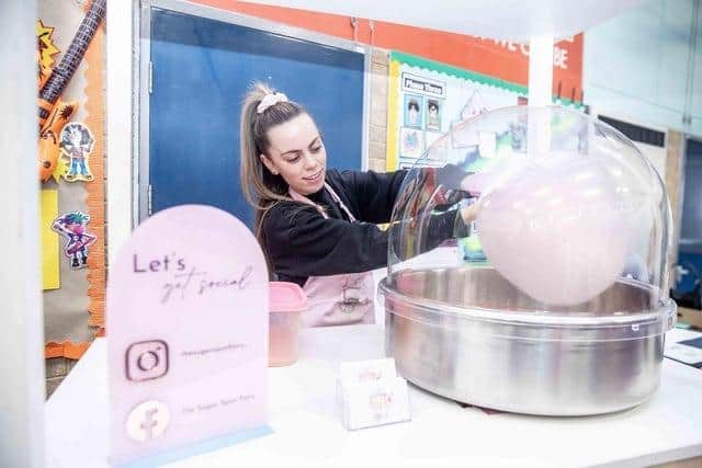 The Sugar Spun Fairy provides freshly spun candy floss, and personalised sweet cones and boxes, for all occasions.