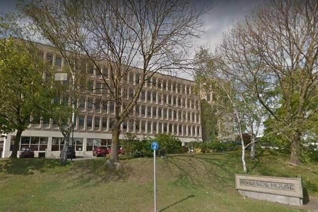 The former Riverside House block of flats has been converted into 60 council flats