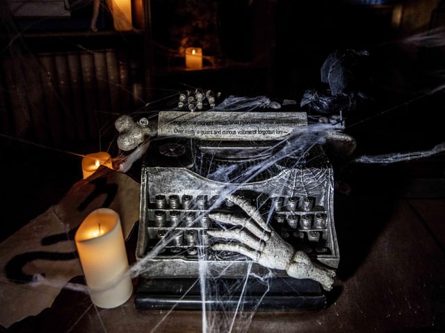 The abbey hosted a Witches' Spooktacular on Saturday (October 28) and will host the same event on Tuesday (October 31).
