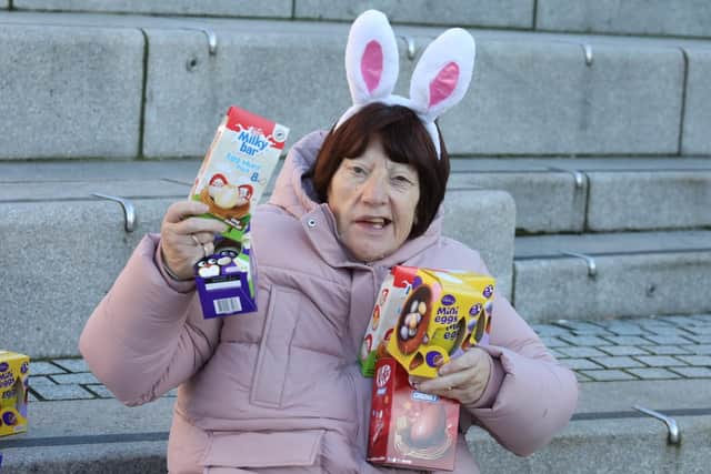Jeanette Walsh is collecting Easter eggs to give to disadvantaged children/National World