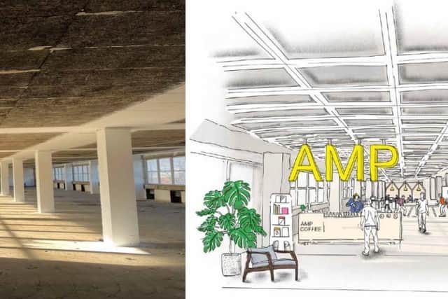 Designs of what the inside of the Belgrave House could look like.