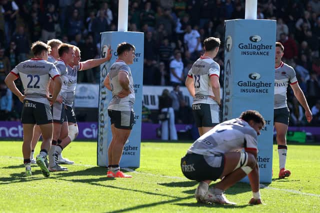 Saracens suffered a last-gasp defeat at the Gardens (photo by David Rogers/Getty Images)