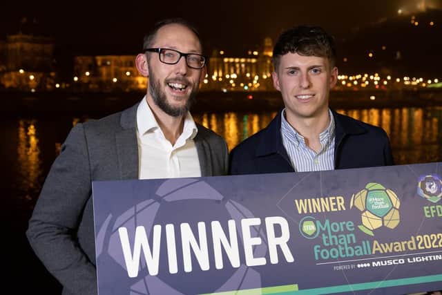 Northampton Town Football Club has won the More Than Football award for its loneliness project.