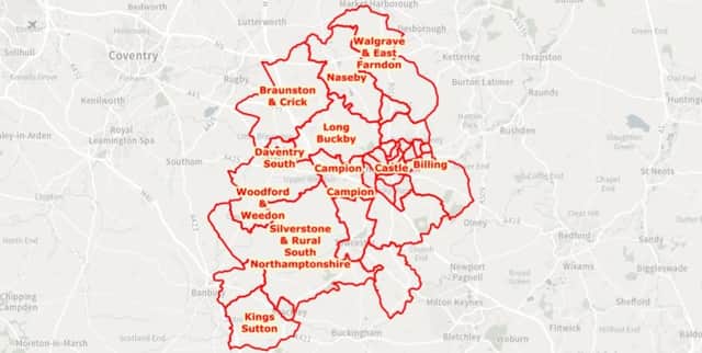 The number of West Northamptonshire councillors could be cut by nearly a fifth if proposals get the go-ahead.