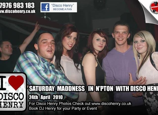 Nostalgic pictures from a night out on the town 13 years ago