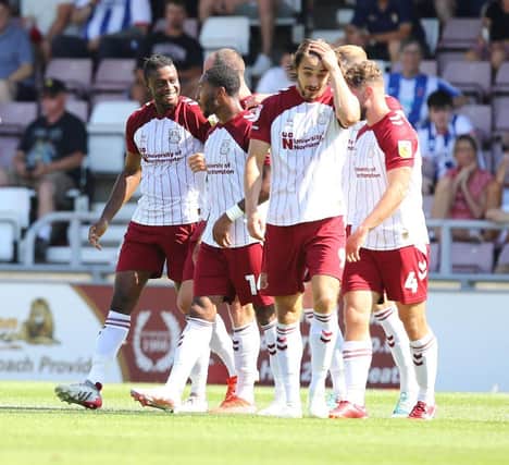 Cobblers host Doncaster on Saturday.