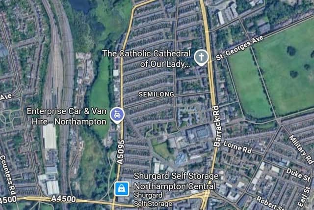 The incident happened in St Andrew's Road.