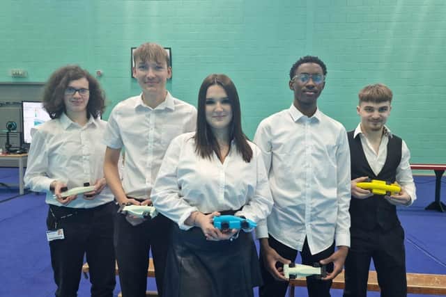 The NC Ignite team who will we taking part in F1 for Schools