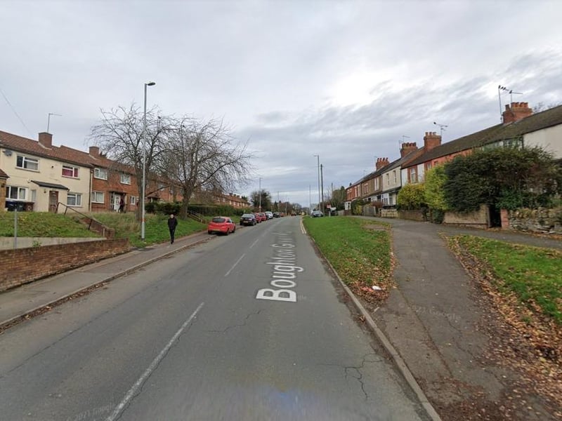 Boughton Green Road in Kingsthorpe came in at eighth with 102 complaints in total, with 47 of those being for music and 19 for people noise.