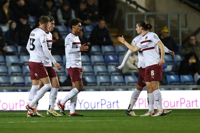 Good leap and excellent downward header to score his first goal of the season and bring Cobblers level. Also played a part in the late equaliser when finding Hoskins in the box... 7
