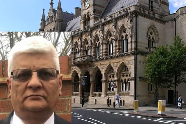 Suresh Patel has resigned from his post due to ill health