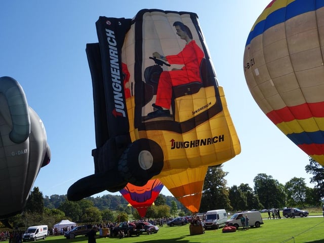 Here are some of the amazing balloon shapes set to feature at this weekend's event