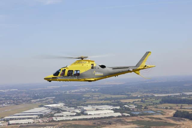 The air ambulance was called to Kings Heath today (Tuesday March 12).