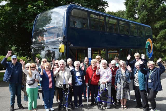 Stagecoach East Midlands and Age UK's grand day out to Normanby Hall