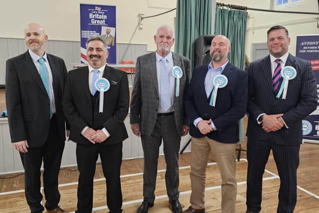 Northamptonshire Candidates for Reform UK.