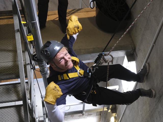 Fifteen people abseiled down the National Lift Tower in aid of the McCarthy-Dixon Foundation and raised over £7,000 on Saturday, June 25 2022.