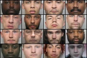 Faces of some of the offenders jailed during July 2023