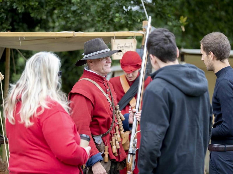 Led by renowned reenactment group, The Devereux’s Regiment, the event at Delapre Abbey saw a weekend of exciting displays, demonstrations, and hands-on history.