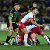 Danny Care was sin-binned late on against Saints