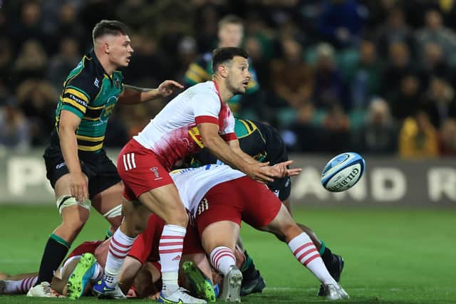 Danny Care was sin-binned late on against Saints