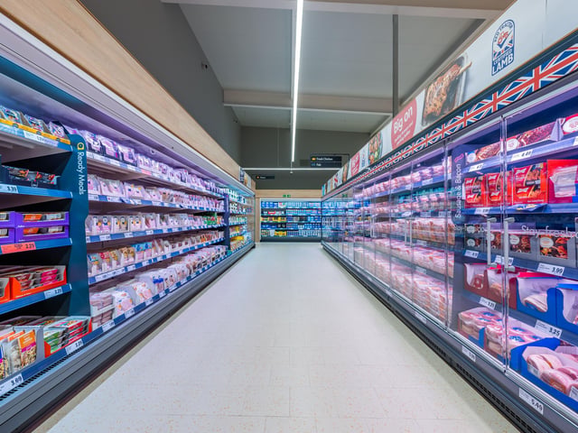 The brand new Lidl supermarket in Harlestone Road, Duston opened today (Thursday, December 8)