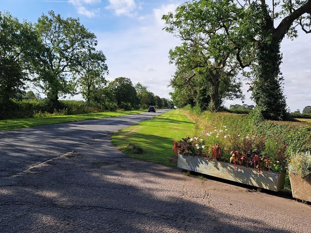 By Road from Denton to Horton facing south west
