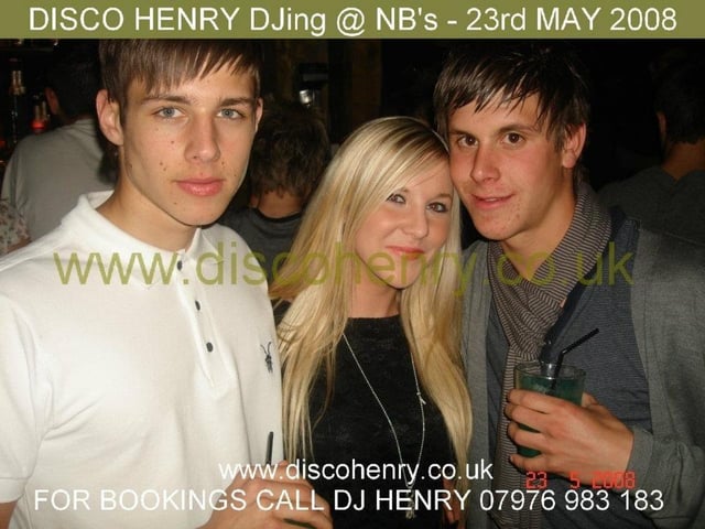 Nostalgic pictures from a Friday night out at NB's