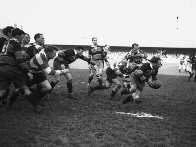 Saints rugby at Franklin's Gardens, Northampton