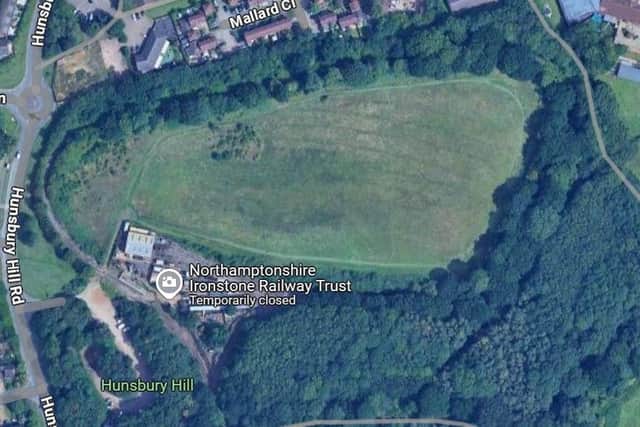 The incident happened at Hunsbury Hill Country Park.