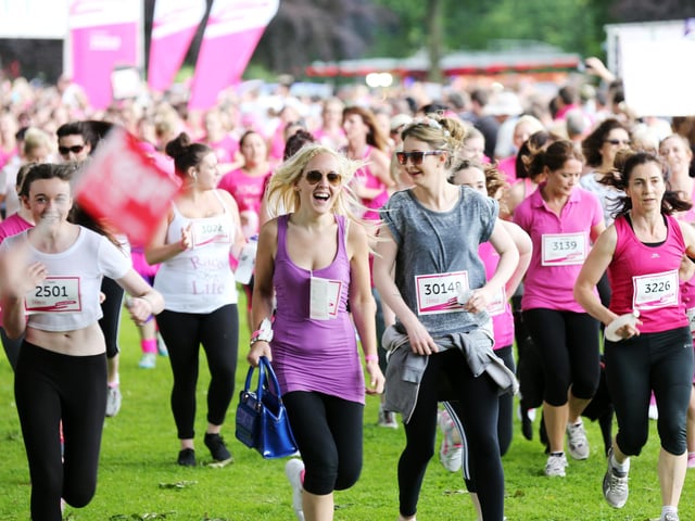 2014 - 5k Race for Life at Abington Park, Northampton.