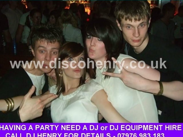 Nostalgic photos from a night out in town 18 years ago