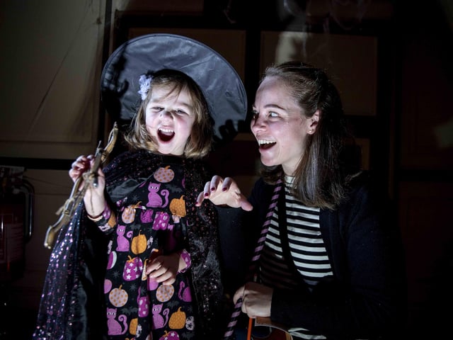 The abbey hosted a Witches' Spooktacular on Saturday (October 28) and will host the same event on Tuesday (October 31).