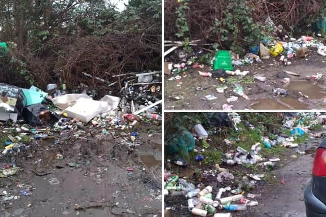 This is just one of the areas recently cleaned up in Semilong by the volunteer group, who work hard to combat the relentless issue.