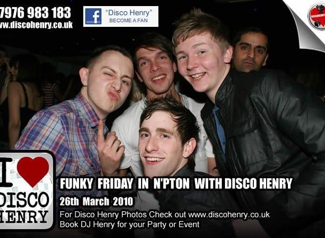 Nostalgic pictures from a night out on the town