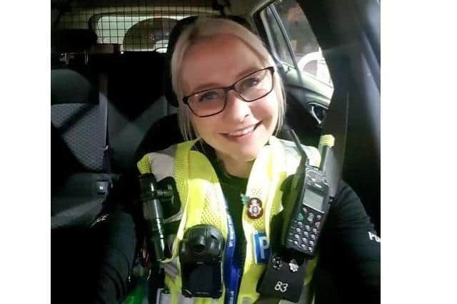 PC Lou James/Northants Police