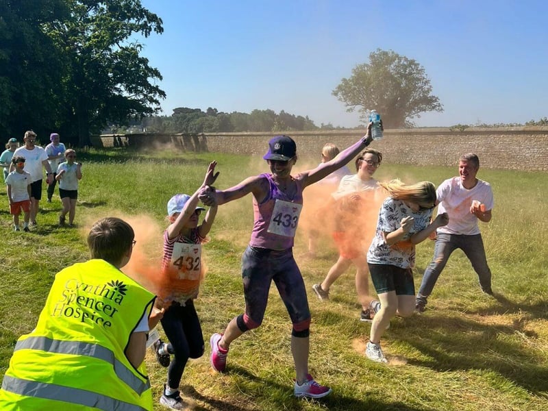 An explosion of colour and fun at Northampton Colour Run