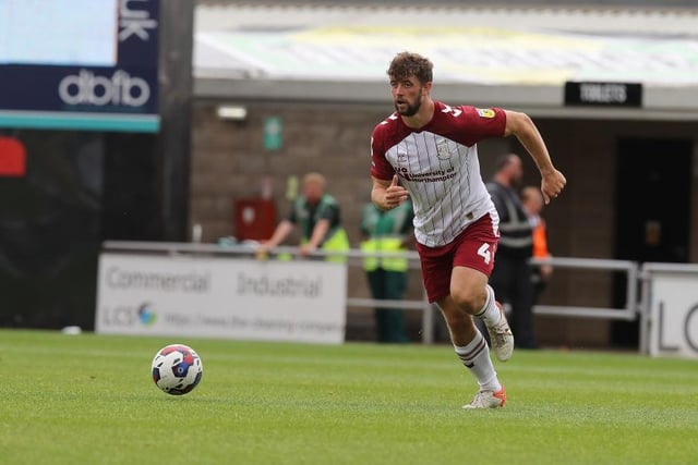 The work he does is more understated and subtle compared to his midfield partner but he had a decent game. Helps keep Cobblers on the front foot when they are having a good spell... 7