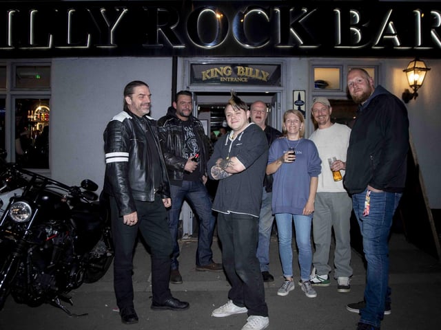 The bar had its official reopening on Saturday night which saw the band Sweet Revenge play (April 30)