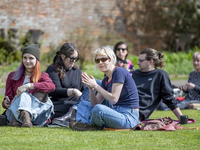 The Happy Hood Festival took place in Delapre Abbey’s walled garden on Saturday, April 15 to mark five years of the Northampton community magazine.
