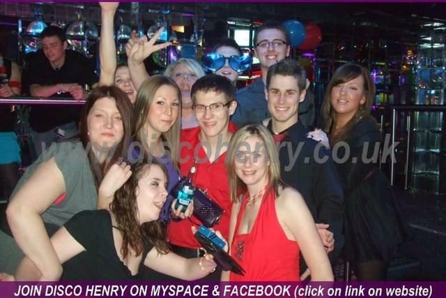 Nostalgic pictures from a night out at Reflex Bar in February 2009