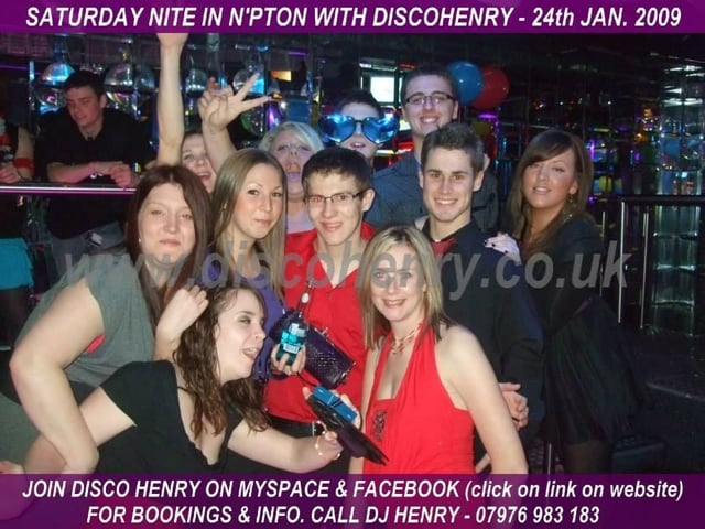 Nostalgic pictures from a night out at Reflex Bar in February 2009
