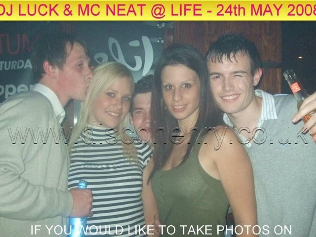 Nostalgic pictures from a DJ Luck gig in Northampton