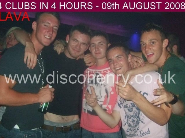Nostalgic pictures from nights out at Lava and Ghost in August 2008