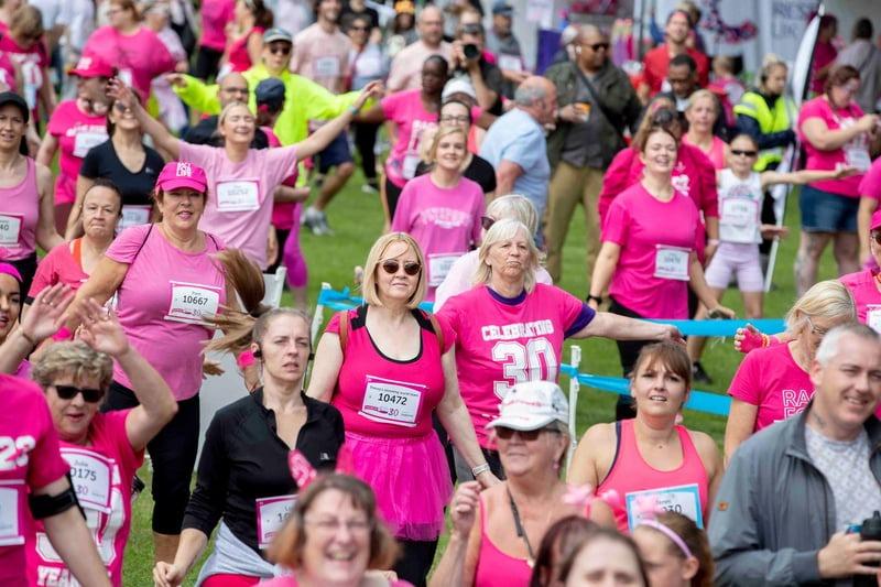 Over the weekend of July 13 and 14, a sea of pink will take over Abington Park once again as runners Race For Life. The Cancer Research UK event will see a 5k, 10k and Pretty Muddy route offered in Northampton. Search Race For Life for more information.